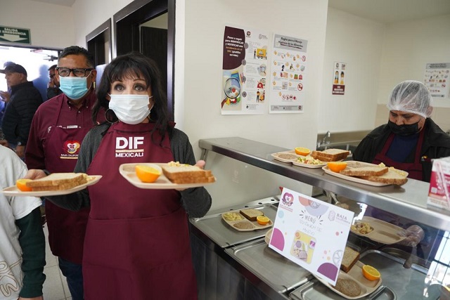 Inaugura Alcaldesa S Ptimo Comedor Comunitario