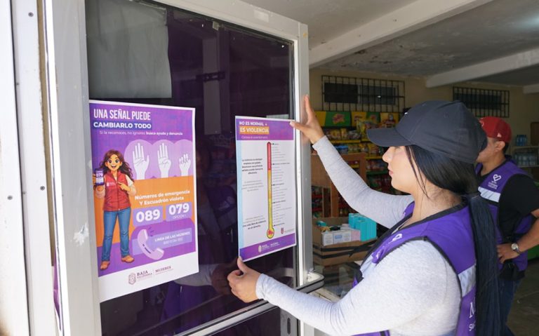 Continúa Carvana Violeta en Baja California