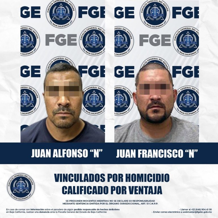 Vinculan por homicidio al «grillo» y al «terremoto» en Mexicali