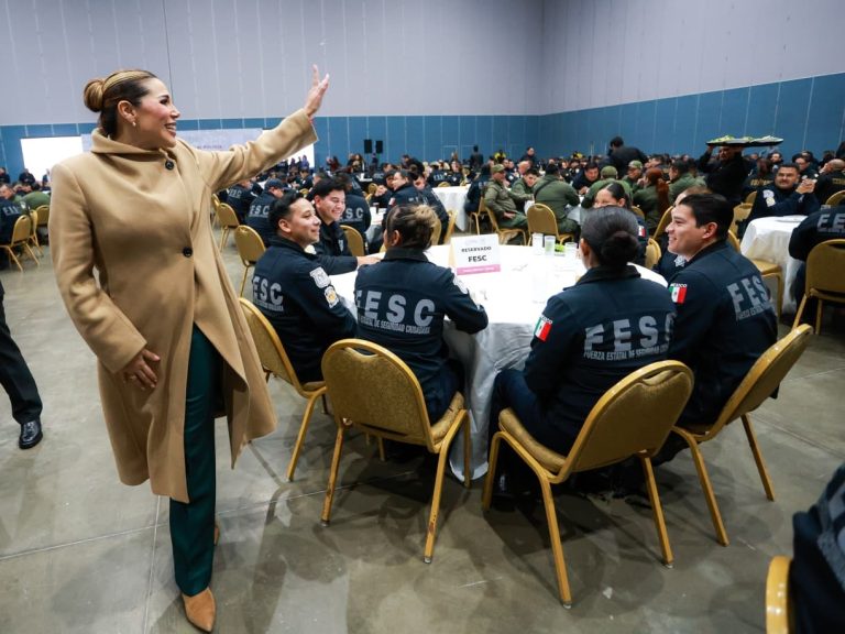Refuerza gobernadora Ávila Olmeda cuidado de salud mental de policías