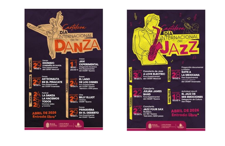 Festeja BC la danza y el jazz con actividades para toda la comunidad