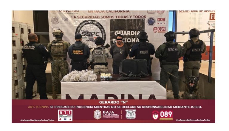 Decomisan armas y droga en colonia Murúa Oriente; un detenido