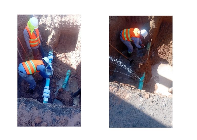 Concluyó CESPM reposición de válvulas y restableció servicio de agua en colonias de Mexicali