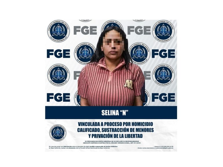 Selina se quedará en prisión acusada de homicidio, rapto de menor y privación de la libertad