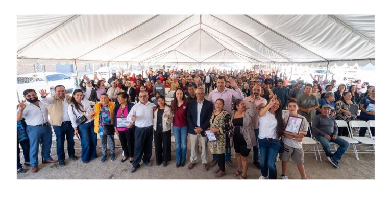 Reconoce Julieta Ramírez trabajo y esfuerzo de líderes comunitarios de «Manos Unidas»