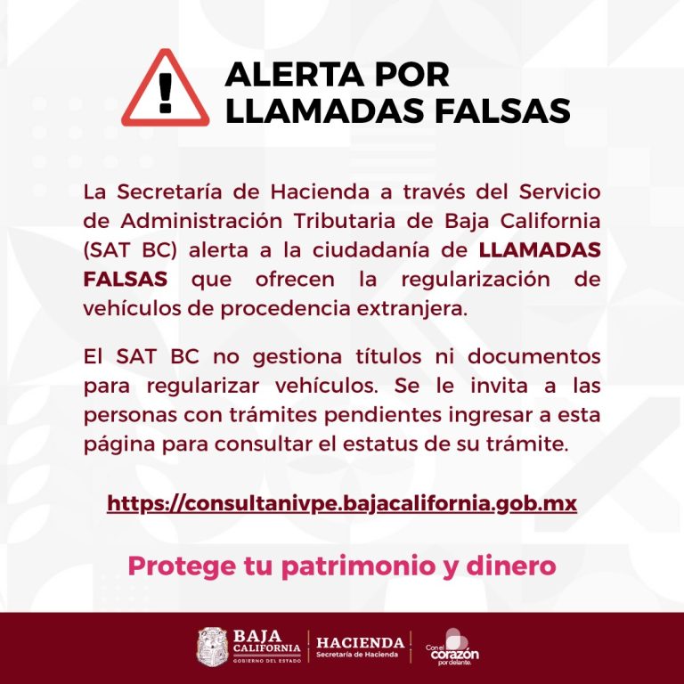 Alertan por llamadas falsas para regularización de vehículos