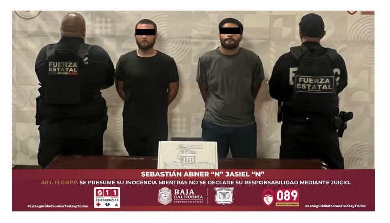 Detienen a presuntos integrantes de grupo delictivo en Tijuana