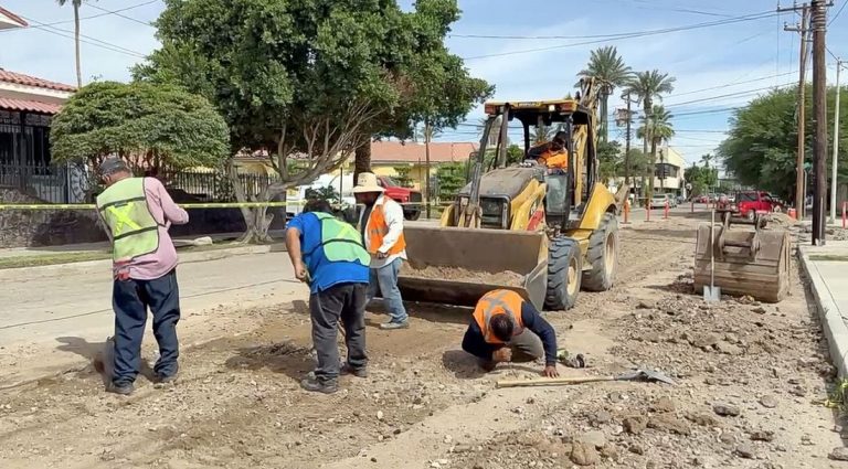 CESPM ejecuta reposición de línea de alcantarillado pluvial en Colonia Nueva