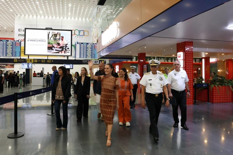 Presidenta Sheinbaum entrega 1ra fase de remodelación del aeropuerto internacional «Benito Juárez» Ciudad de México