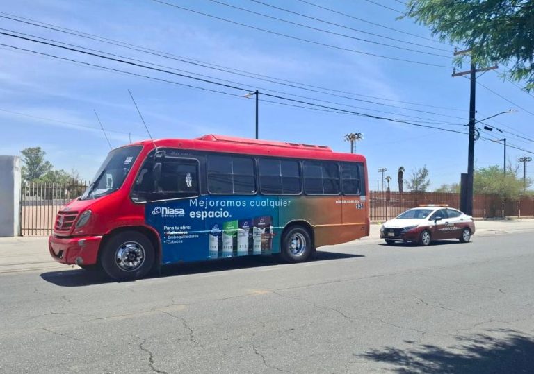 A partir del 15 de mayo en Mexicali, transporte público deberá encender aire acondicionado