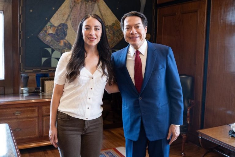 Se reúne Julieta Ramírez con Mario Delgado para ampliar oportunidades educativas en BC