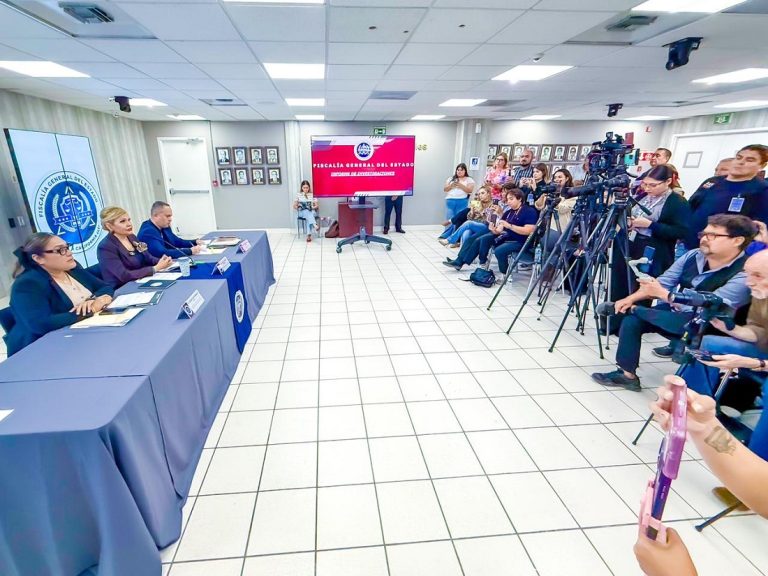 Informa fiscalía avances en extorsión y caso de desaparición en Mexicali