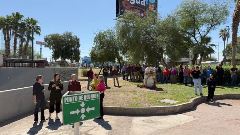 Participó CESPM en simulacro nacional de sismo en oficinas centrales