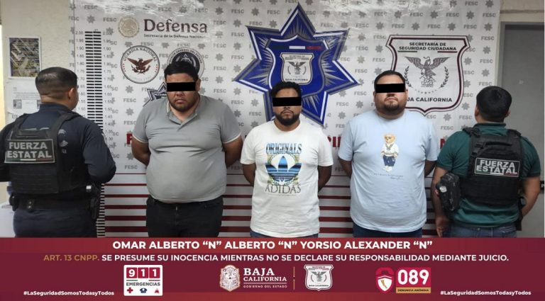 Detienen al «H-100», presunto operador delictivo en Mexicali