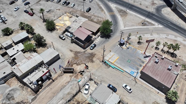 Avanza CESPM en obra de alcantarillado pluvial en colonia El Vidrio