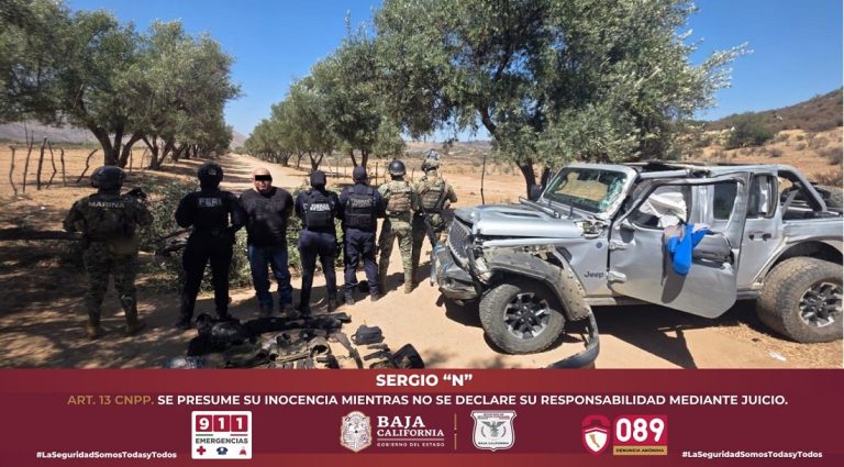 Cayó «el checo» en Tecate, presunto jefe criminal