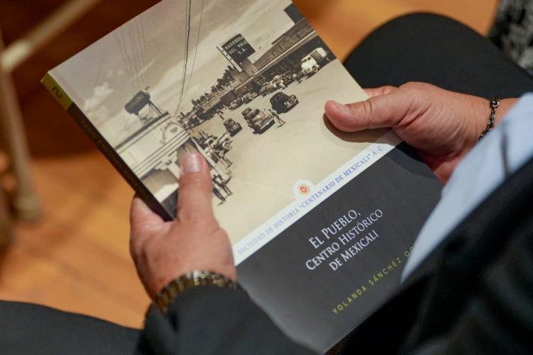 Presentan libro de Yolanda Sánchez Ogás: «El Pueblo, el Centro Histórico de Mexicali»