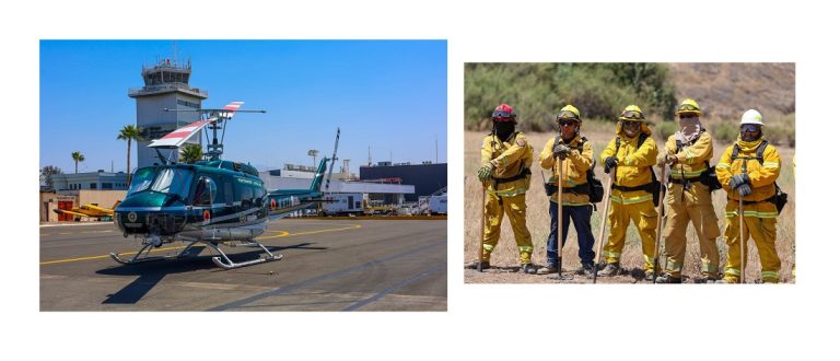 Refuerza gobernadora Ávila Olmeda combate a incendios forestales con más brigadas y helicóptero especializado