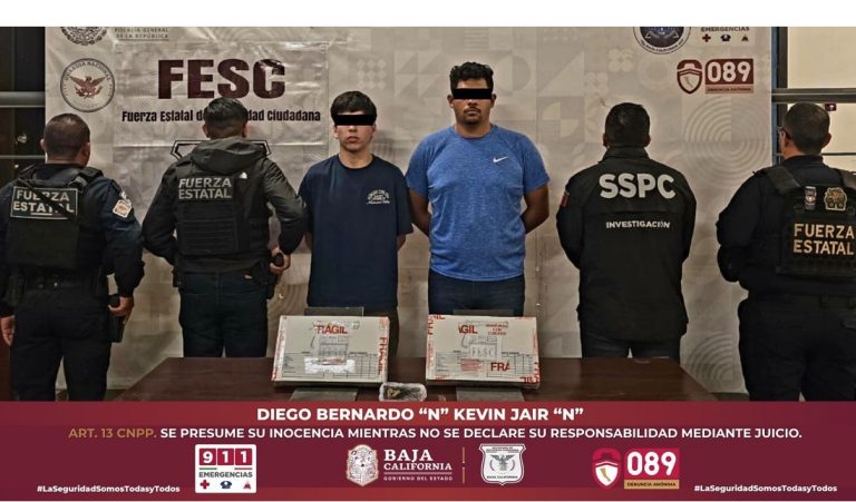 Rescatan a persona privada de la libertad; detienen a dos