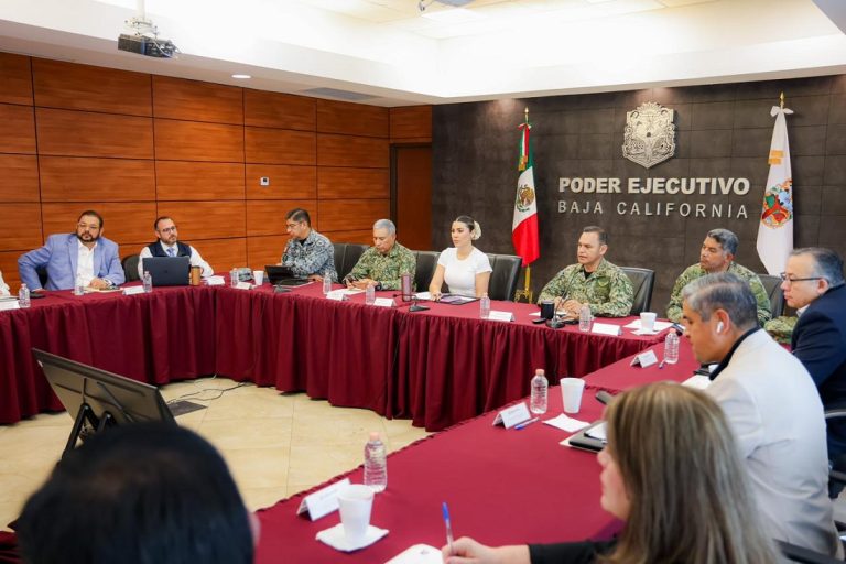 Mantiene gobierno de BC acciones de seguridad y combate al crimen en coordinación con fuerzas federales
