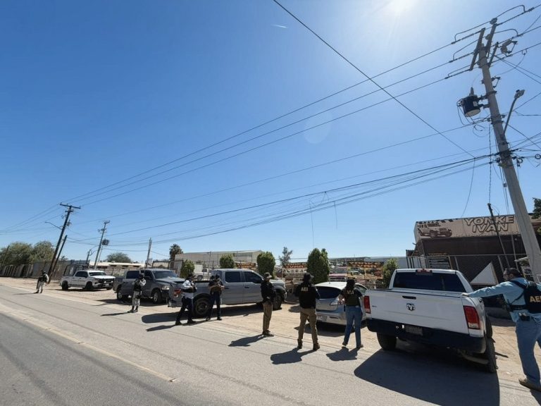 Catean en Mexicali Yonke Iván y localizan 5 carros robados: 3 en Estados Unidos y 2 en BC