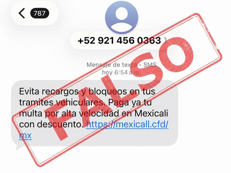 Gobierno de Mexicali alerta sobre estafa mediante mensajes de texto