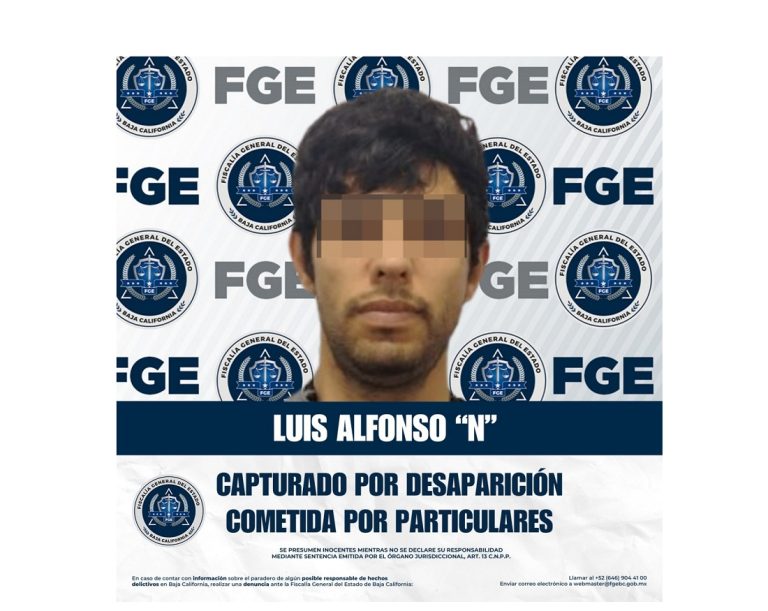Cae en Tijuana presunto implicado en desaparición de hijo de activista en Sonora