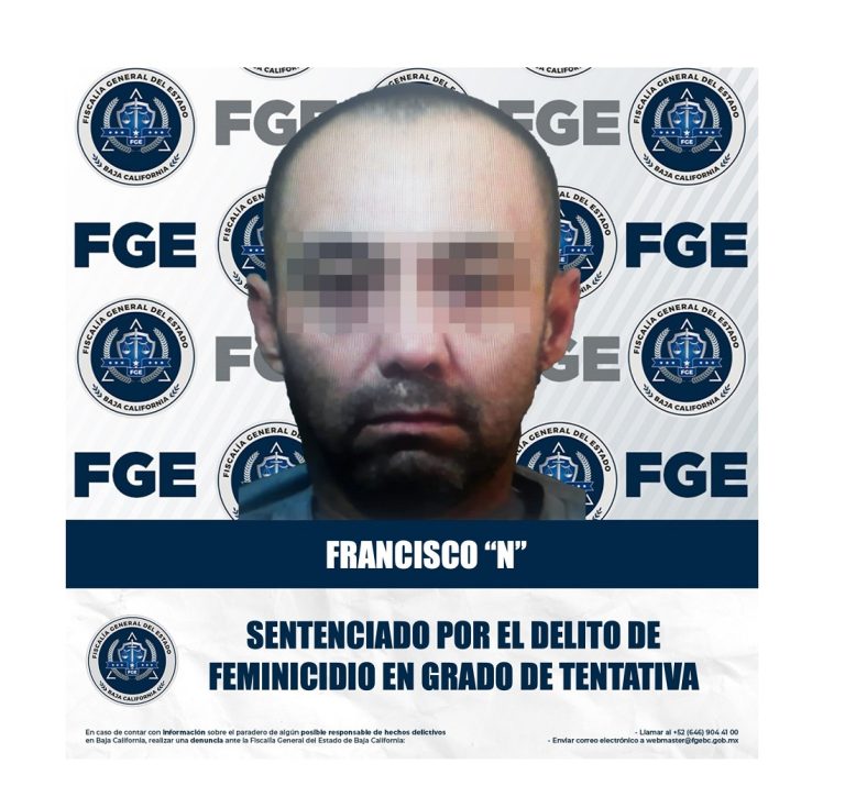 Por delito de feminicidio en grado de tentativa sentenciado a 28 años de prisión