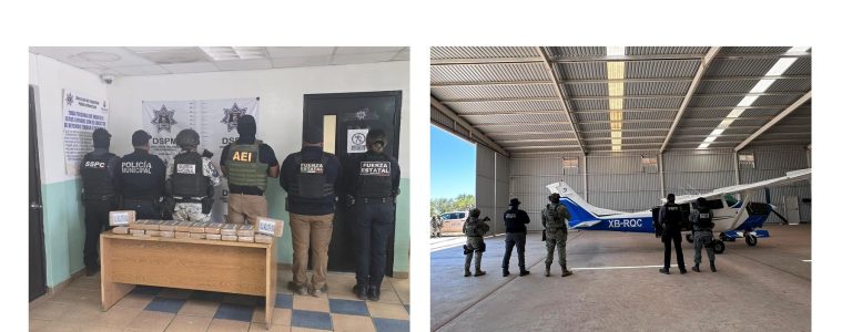 Localizan hangar y avioneta para trasiego de droga en Valle de Mexicali