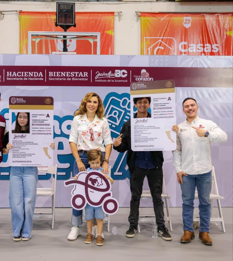 Facilita gobernadora de BC primera licencia de conducir para juventudes con curso gratuito y descuento de hasta 100 %