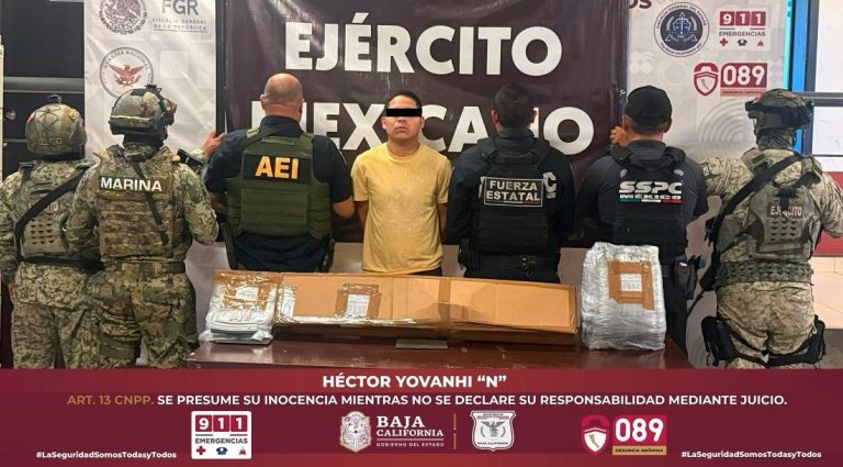 Tras denuncia anónima detienen a presunto encargado de sicarios en Tijuana