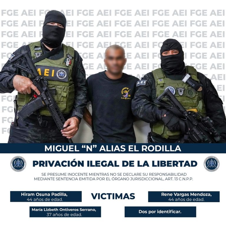 Capturan a presunto integrante de «los Rusos» relacionado con las fosas clandestinas de Miguel Alemán