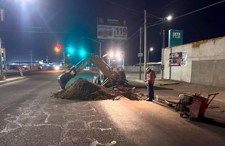 Avanza CESPM en modernización de red de agua potable en Villa Colonial