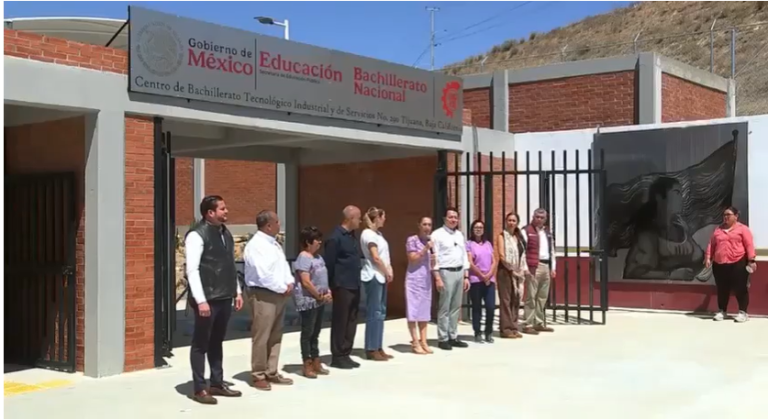 Inaugura presidenta Sheinbaum bachillerato nacional en Tijuana como parte de creación de 200 mil lugares en educación media superior en el país