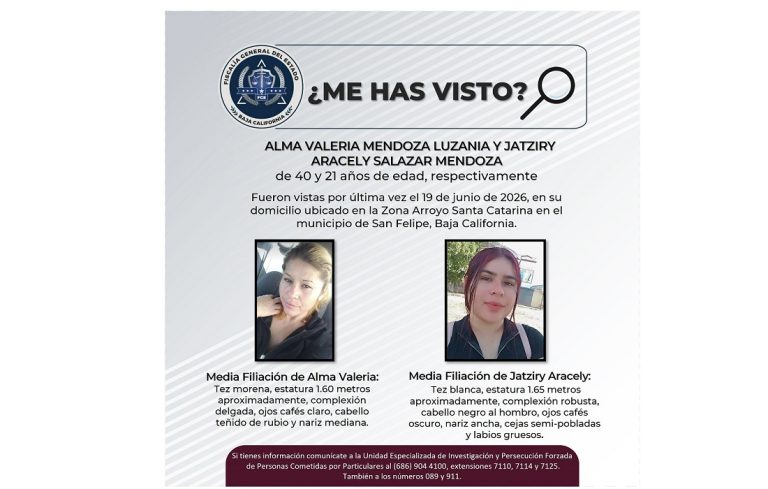 Realizan cateo y localizan dos mujeres sin vida en San San Felipe
