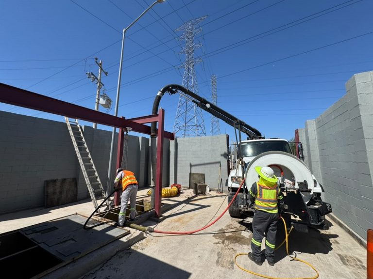 Fortalece CESPM mantenimiento preventivo de infraestructura sanitaria e hídrica en Mexicali y el Valle