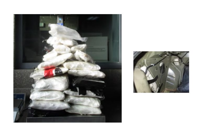 Agentes de CBP incautan casi 94 libras de metanfetamina en el puerto de San Diego