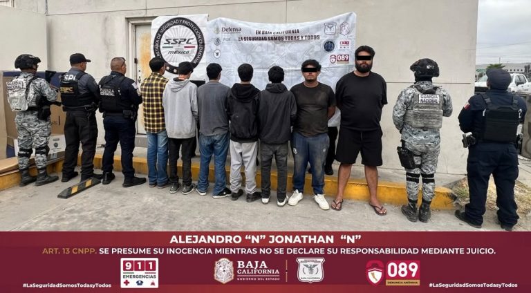 Rescatan a persona privada de la libertad; siete detenidos, cinco son menores