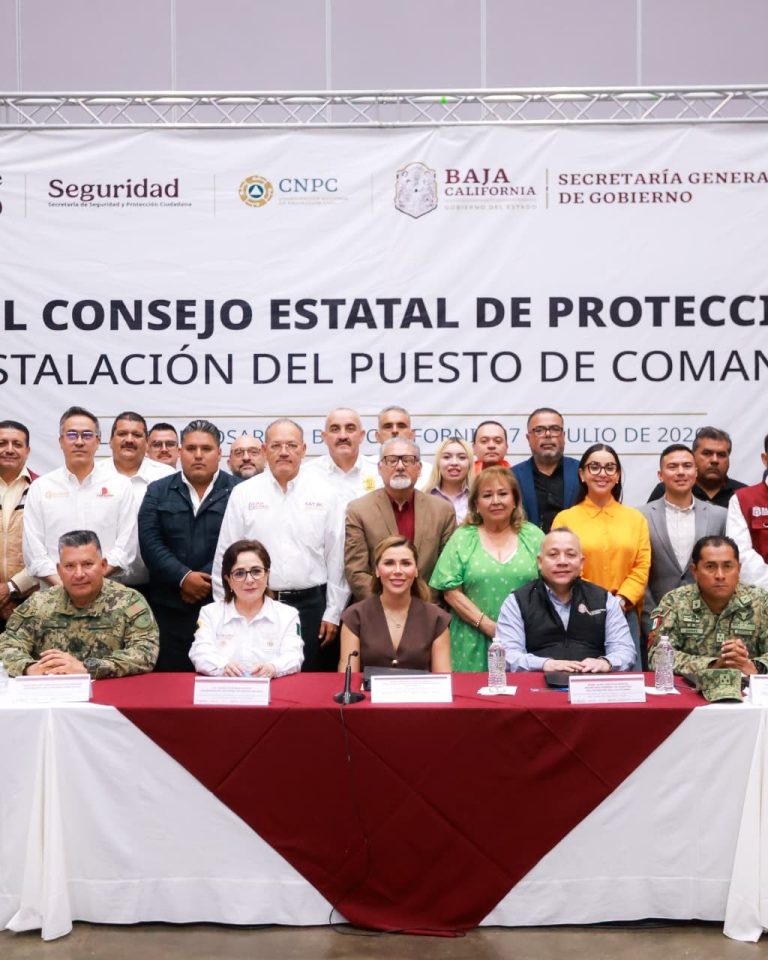 Fortalecen Baja California y Federación prevención ante fenómenos meteorológicos