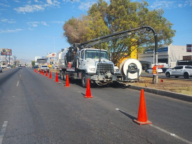 Mantiene CESPM atención permanente a infraestructura pluvial y sanitaria de Mexicali
