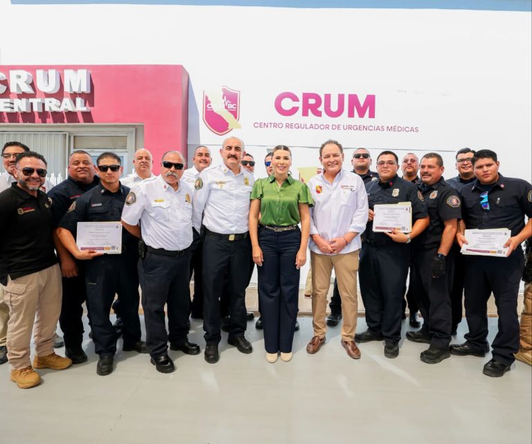 Inaugura gobierno de BC Centro Regulador de Urgencias Médicas