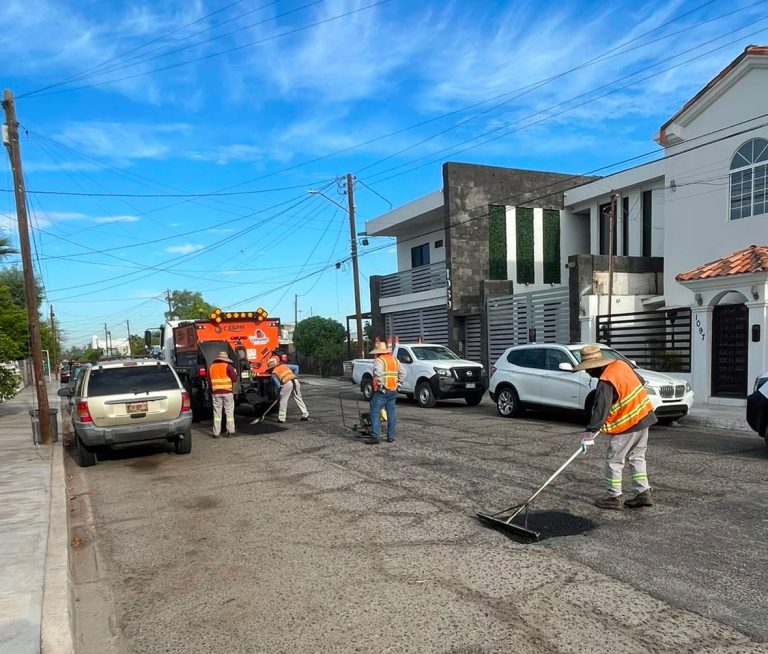 Avanza CESPM con programas «Calles Seguras, Familias Seguras» con más de 10 mil baches atendidos