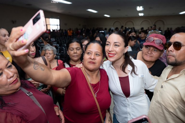 Refuerza Julieta Ramírez vínculo con valle de Mexicali y llama a mantener unidad del movimiento