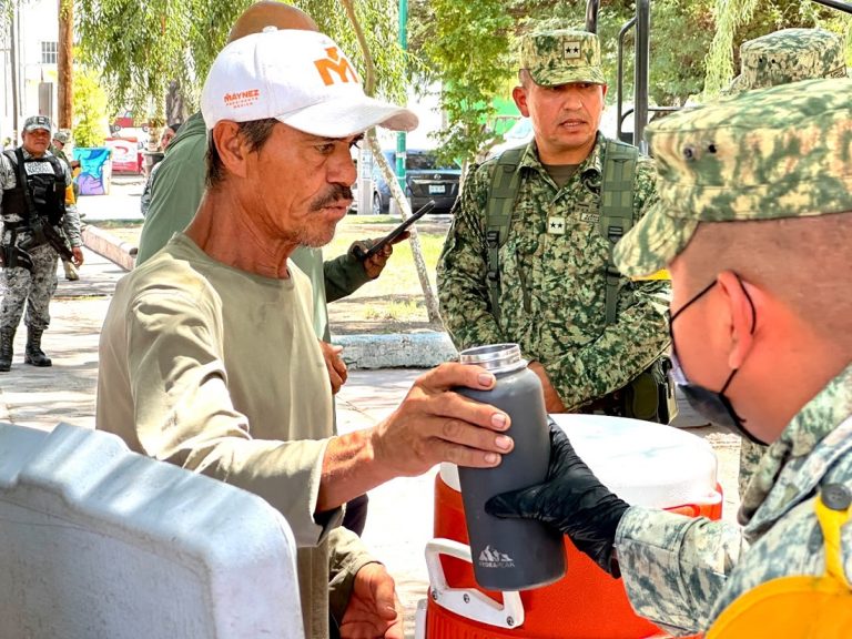 Aplican Plan DN-III-E ante altas temperaturas en Mexicali