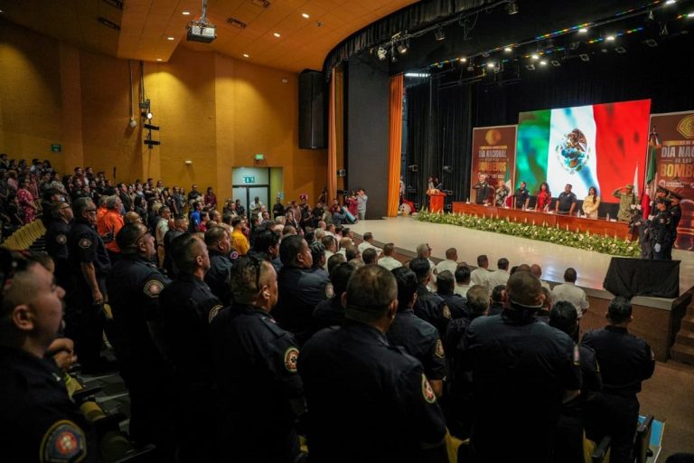 Gobierno de Mexicali conmemora el Día Nacional del Bombero