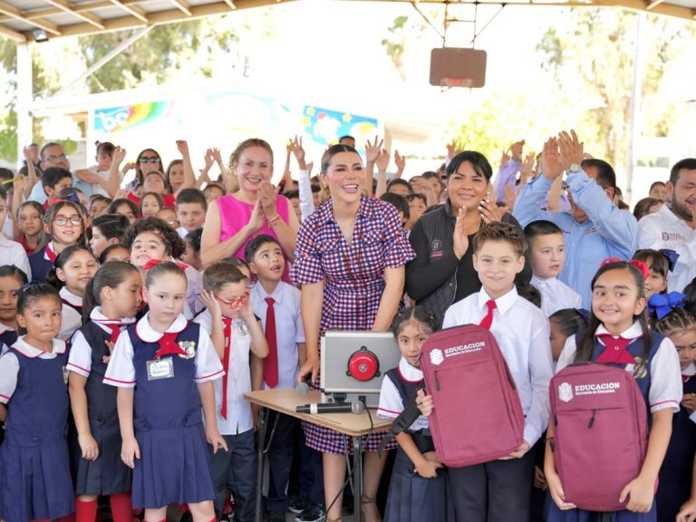 Arranca nuevo ciclo escolar en Baja California para que más niñas, niños y jóvenes continúen sus estudios