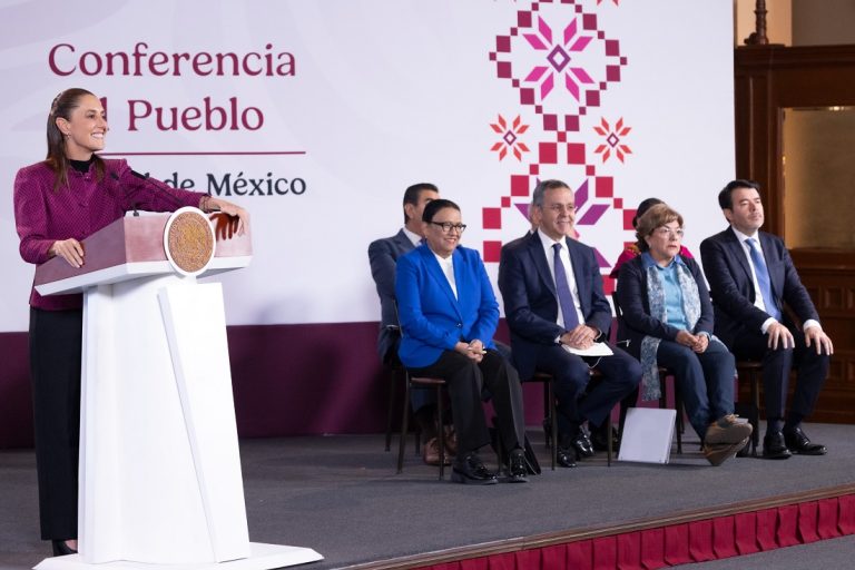 Trabajo de Secretaría de Gobernación es ejemplar, cuida la gobernabilidad y atiende las causas: Presidenta Sheinbaum