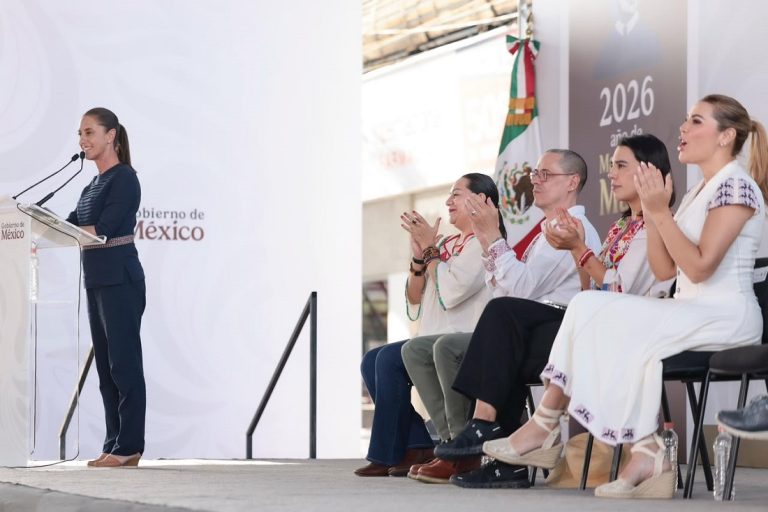 México es grandioso por su pueblo fraterno y trabajador: presidenta Claudia Sheinbaum
