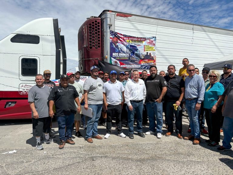 Acuerda Secretaría General de Gobierno y transportistas mesa de trabajo ante visas canceladas en garita Mexicali-Calexico