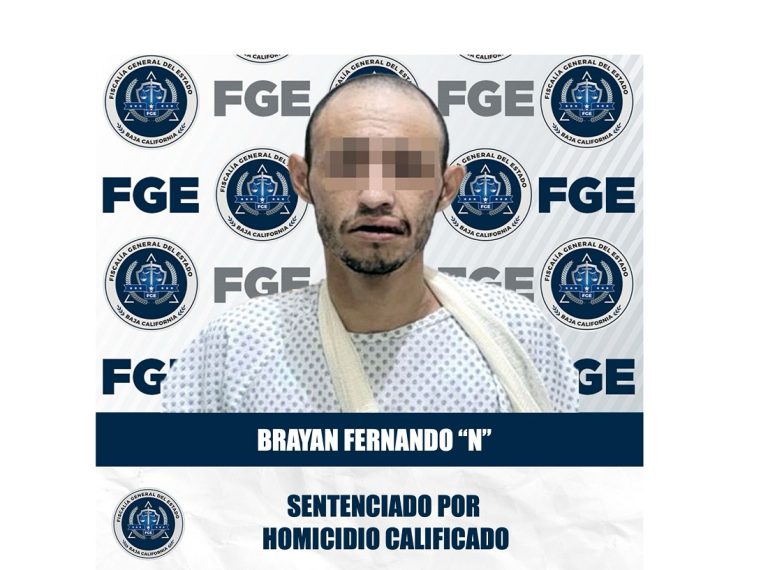 «El Rodillas» recibe sentencia de 40 años de prisión por triple homicidio